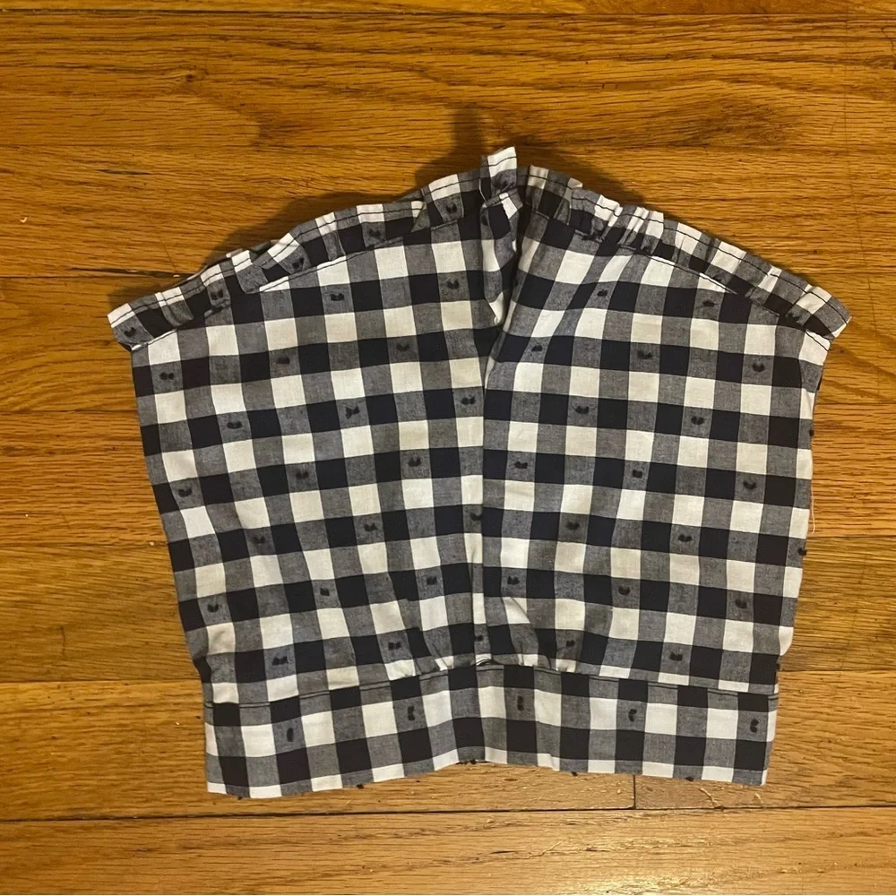 Penelope Mack | Sky Blue Top with Gingham Shorts |